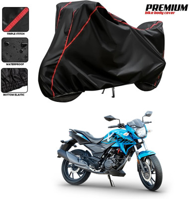 DeepShakshi AUTOMOTIVE Two Wheeler Cover for Hero(Xtreme 200R, Black, Red)