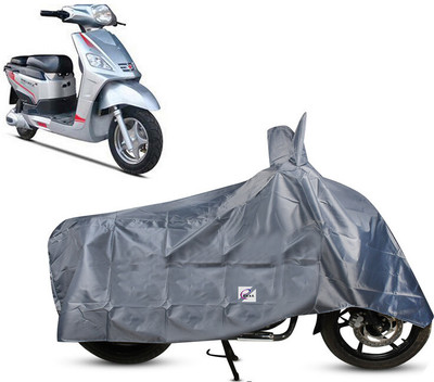 EGAL Waterproof Two Wheeler Cover for Hero(Electric NYX e5, Grey)