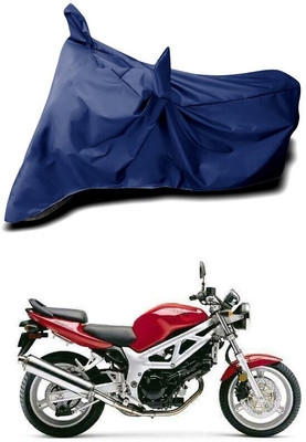 DeepShakshi AUTOMOTIVE Waterproof Two Wheeler Cover for Suzuki(BS6, Blue)