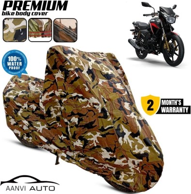 VOLTEMART Two Wheeler Cover for TVS(Apache RTR 160, Multicolor)