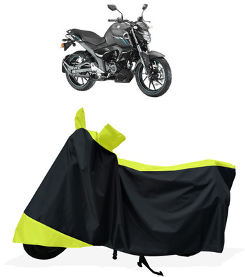 Tricway Two Wheeler Cover for Yamaha(FZ-S Fi Version 3.0, Yellow)