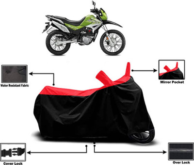 KEDIT Two Wheeler Cover for Hero(Impulse, Red)