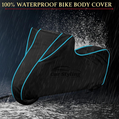 Car Styling Waterproof Two Wheeler Cover for TVS(Jupiter 125, Multicolor)