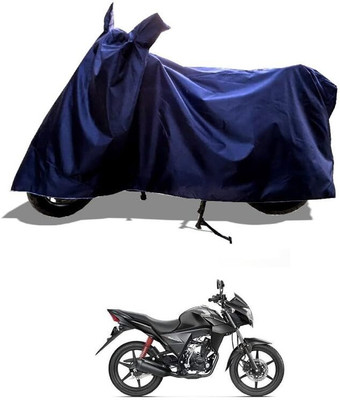 KEDIT Two Wheeler Cover for Honda(CB Twister, Blue)