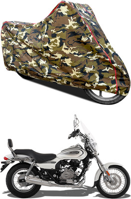 AutoGalaxy Waterproof Two Wheeler Cover for Bajaj(Avenger Cruise 220 BS6, Yellow)