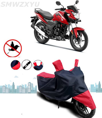 smwzxyu Waterproof Two Wheeler Cover for Honda(Black, Red)