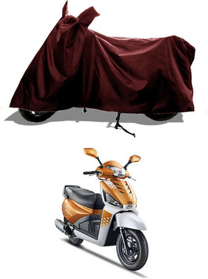 GROFATIK Two Wheeler Cover for Mahindra(Gusto Electric BS6, Maroon)