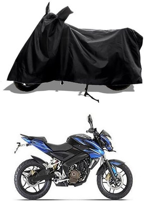 KEDIT Two Wheeler Cover for Bajaj(Pulsar 200NS FI, Black)