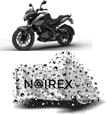 NOIREX Two Wheeler Cover for Bajaj(Pulsar NS 200, Silver)