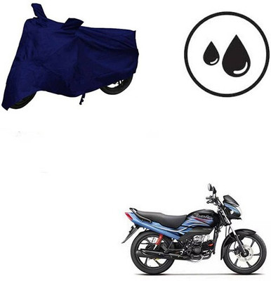 RPSENTTERPR Two Wheeler Cover for Honda(Passion Pro, Blue)