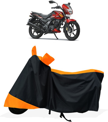 Tricway Two Wheeler Cover for TVS(Flame DS 125, Orange)