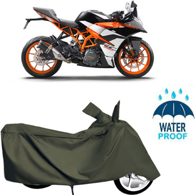 Autoinnovation Waterproof Two Wheeler Cover for KTM(Green)