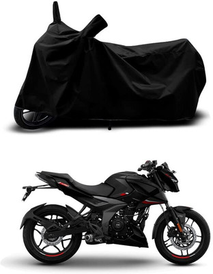 KEDIT Two Wheeler Cover for Bajaj(Pulsar N160, Black)
