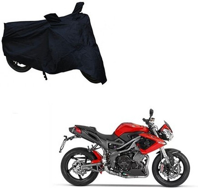Mdstar Waterproof Two Wheeler Cover for DSK Benelli(TNT R, Black)