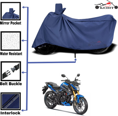 KEDIT Two Wheeler Cover for Universal For Bike(Hornet 2.0, Blue)