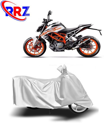 RRZ Waterproof Two Wheeler Cover for KTM(Duke 390, White)