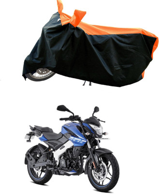 DeepShakshi AUTOMOTIVE Two Wheeler Cover for Bajaj(Pulsar NS200, Orange)