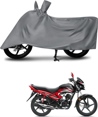 DeepShakshi AUTOMOTIVE Waterproof Two Wheeler Cover for Honda(Dream Yuga, Grey)