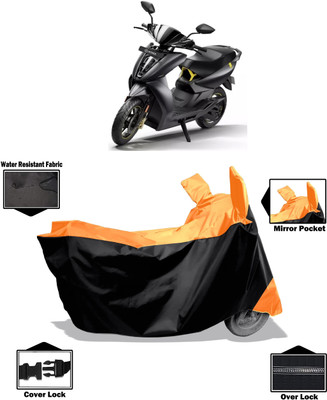 Amexride Two Wheeler Cover for Ather(450 X, Orange)
