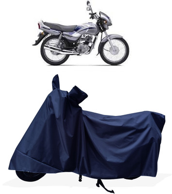 Tricway Two Wheeler Cover for TVS(Victor Edge, Blue)