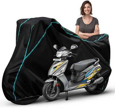 Car Styling Waterproof Two Wheeler Cover for Hero(Maestro, Black, Blue, Multicolor)