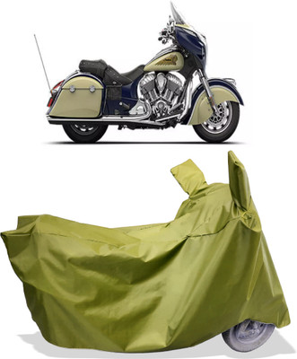 Amexride Two Wheeler Cover for Indian(Chieftain, Maroon)