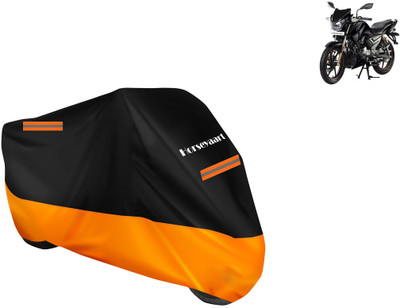 Horseyaart Waterproof Two Wheeler Cover for TVS(Apache RTR 180, Orange)