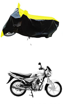 VESMEI Two Wheeler Cover for Bajaj(Platina 125, Yellow)