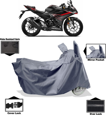 Amexride Two Wheeler Cover for Honda(CBR 150R, Grey)