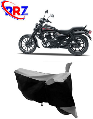 RRZ Waterproof Two Wheeler Cover for Bajaj(Avenger 150 Street, Black, Grey)