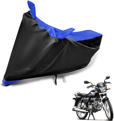 Euro Care Waterproof Two Wheeler Cover for Hero(Splendor PRO, Blue)
