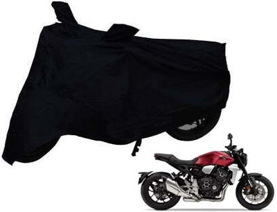 DeepShakshi AUTOMOTIVE Waterproof Two Wheeler Cover for Honda(CB 1000R, Black)