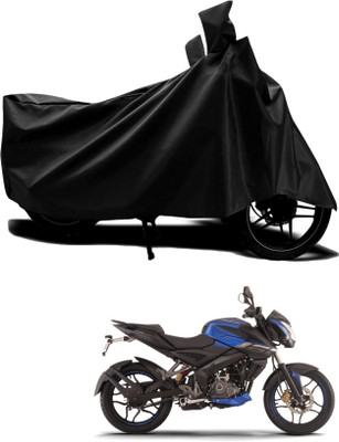KEDIT Two Wheeler Cover for Bajaj(Pulsar NS-160, Black)