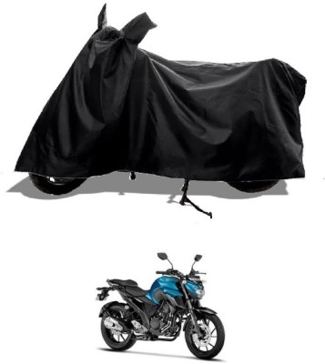 AASHTIK MART Two Wheeler Cover for Yamaha(FZ25, Black)