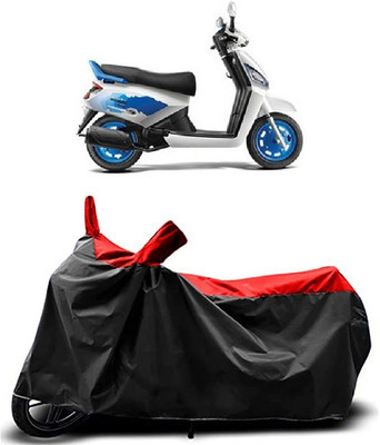 MMSSTAR Waterproof Two Wheeler Cover for Mahindra(Gusto Electric BS6, Red)
