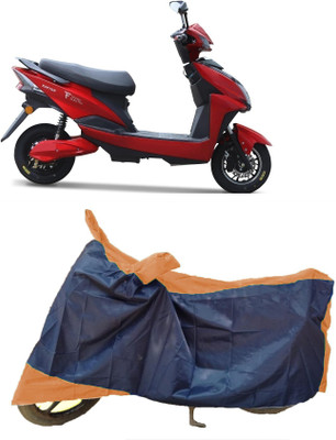 AutoKick Two Wheeler Cover for Techo Electra(Raptor BS6, Multicolor)