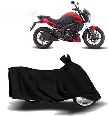 Mdstar Waterproof Two Wheeler Cover for Bajaj(Dominar 250, Black)