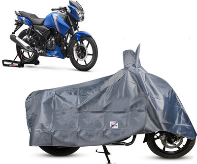EGAL Two Wheeler Cover for TVS(Apache RTR 160, Grey)