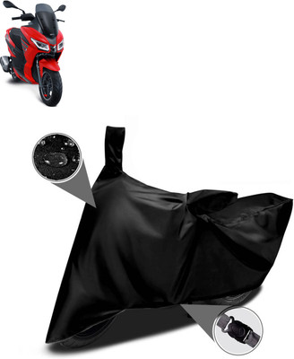 DeepShakshi AUTOMOTIVE Two Wheeler Cover for Aprilia(Black)