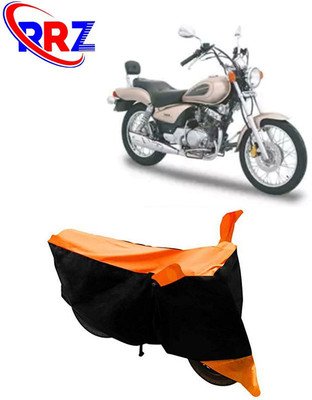 RRZ Waterproof Two Wheeler Cover for Yamaha(Enticer, Black, Orange)