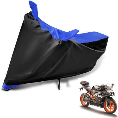 Euro Care Waterproof Two Wheeler Cover for KTM(RC 200, Blue)