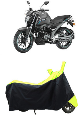 Coxtor Waterproof Two Wheeler Cover for Yamaha(FZ-S Fi Version 3.0, Yellow)