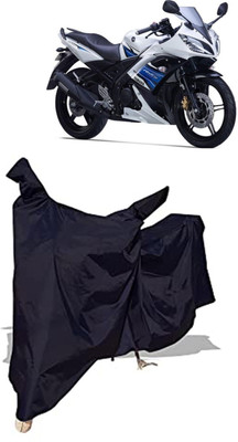 Amexride Two Wheeler Cover for Yamaha(YZF R15S BS6, Black)