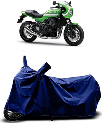 VESMEI Two Wheeler Cover for Kawasaki(Z900 RS Cafe Racer BS6, Blue)