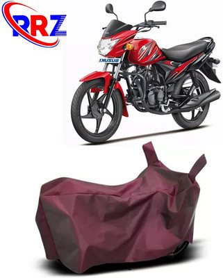 RRZ Waterproof Two Wheeler Cover for Suzuki(Hayate, Maroon)