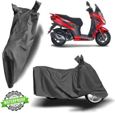Autoinnovation Waterproof Two Wheeler Cover for Aprilia(SXR 160, Grey)