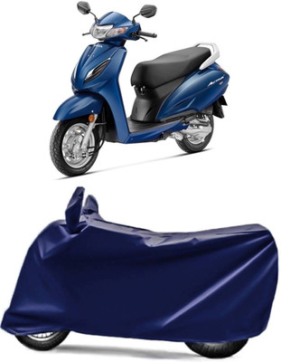 AUCTIMO Two Wheeler Cover for Honda(Activa 5G, Blue)