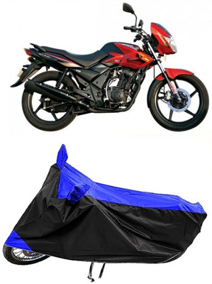 MMSSTAR Waterproof Two Wheeler Cover for TVS(Flame DS 125, Blue)