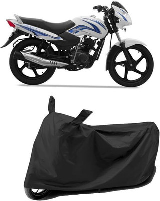 DeepShakshi AUTOMOTIVE Two Wheeler Cover for TVS(Sport ES, Black)