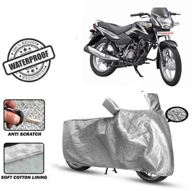 Autoinnovation Waterproof Two Wheeler Cover for TVS(Sport, Silver)